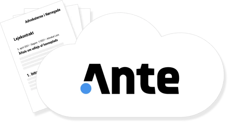 Illustration of documents being uploaded automatically to Ante’s cloud